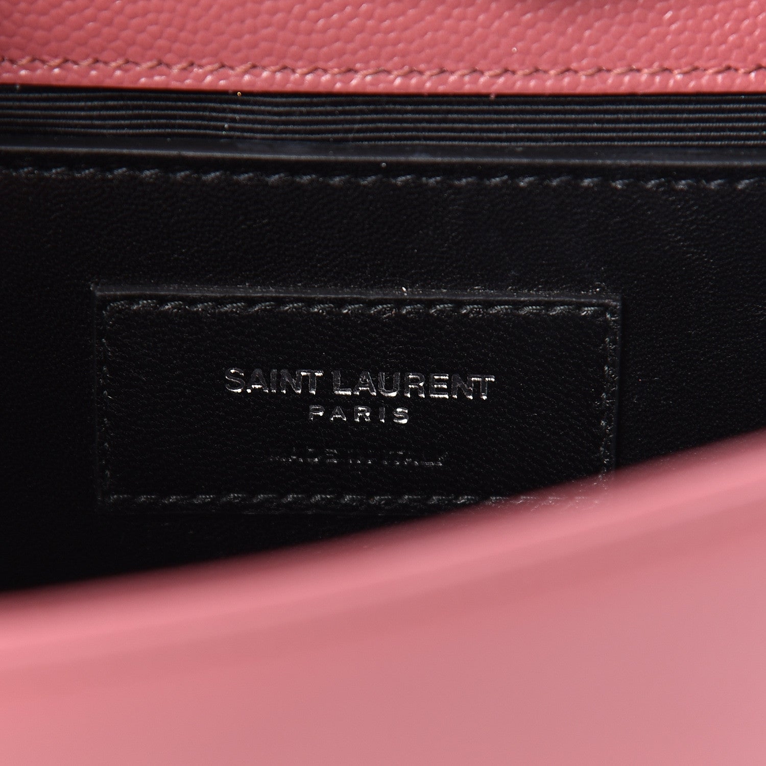 Saint Laurent Grain De Poudre Small Classic Monogram Kate Satchel Mystic Rose 9 of 10