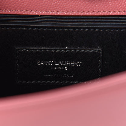 Saint Laurent Grain De Poudre Small Classic Monogram Kate Satchel Mystic Rose 9 of 10