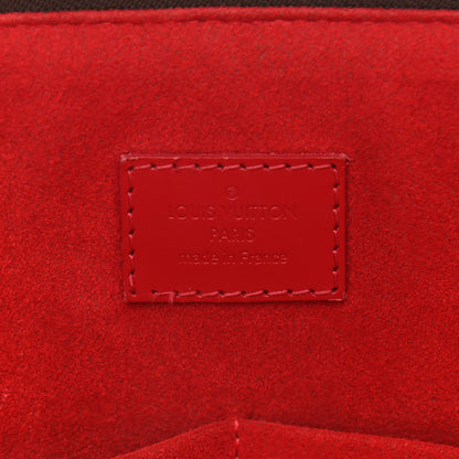 Louis Vuitton Damier Ebene Caissa Tote MM Cherry 5 of 9