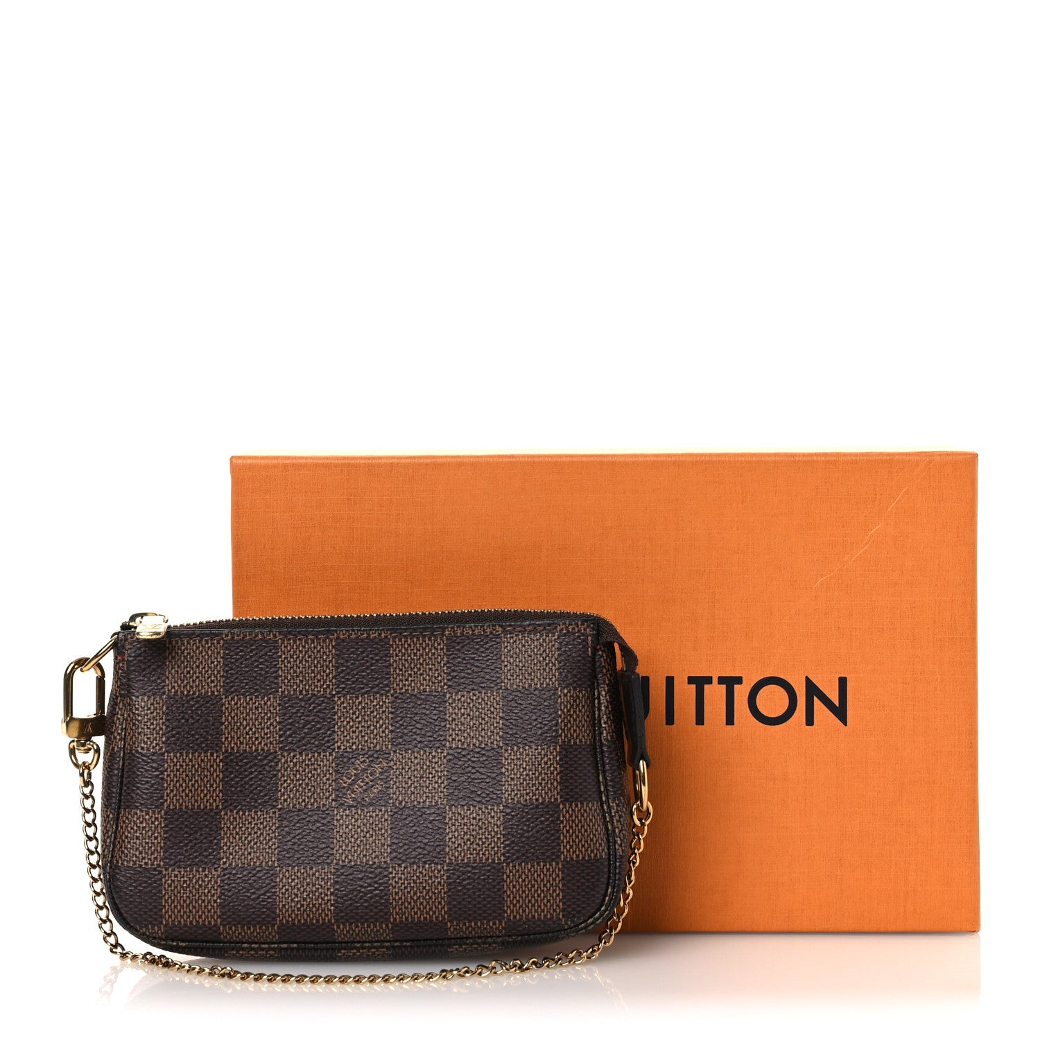 Louis Vuitton Damier Ebene Mini Pochette Accessories 13 of 13