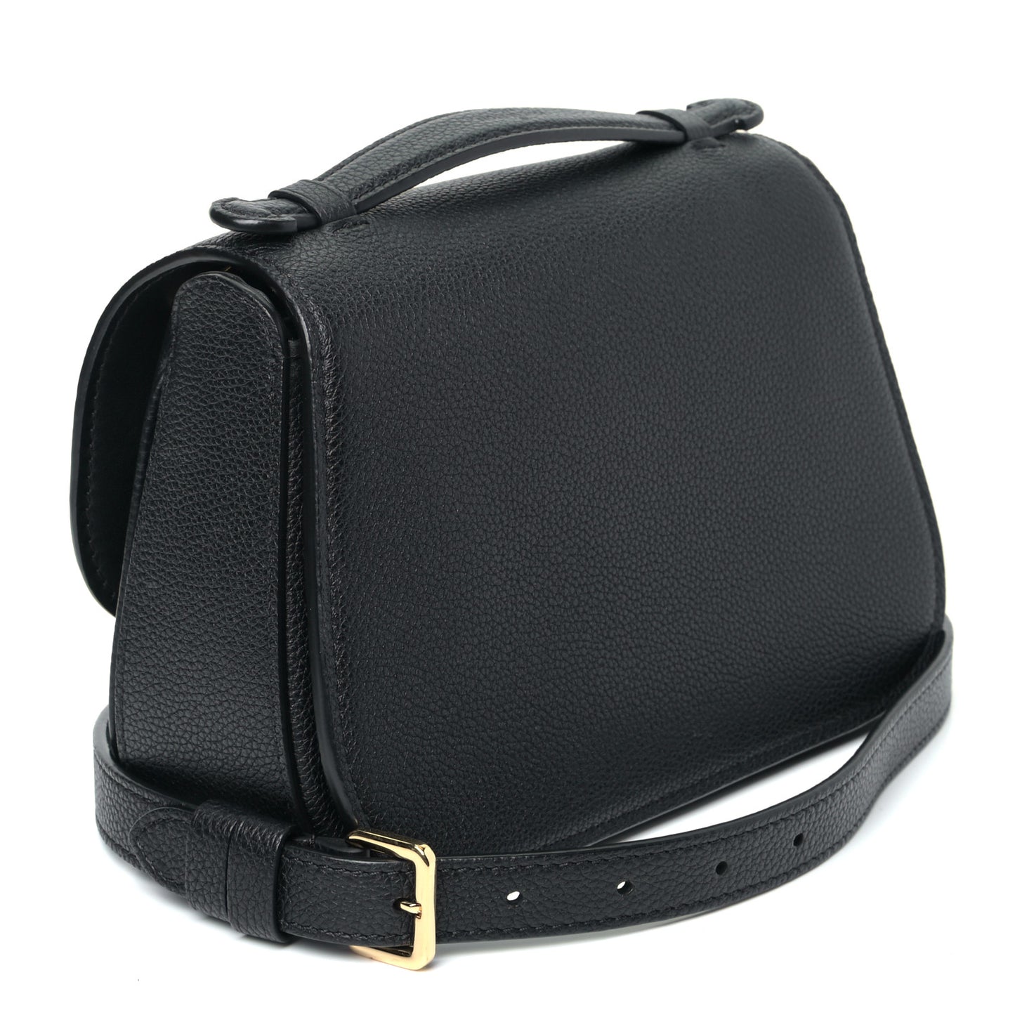 Grained Calfskin Vivienne NM Black