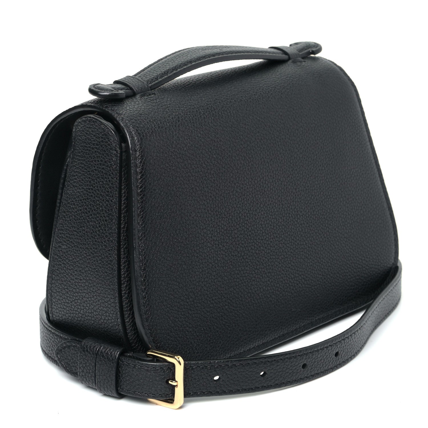 Louis Vuitton Grained Calfskin Vivienne NM Black 2 of 5