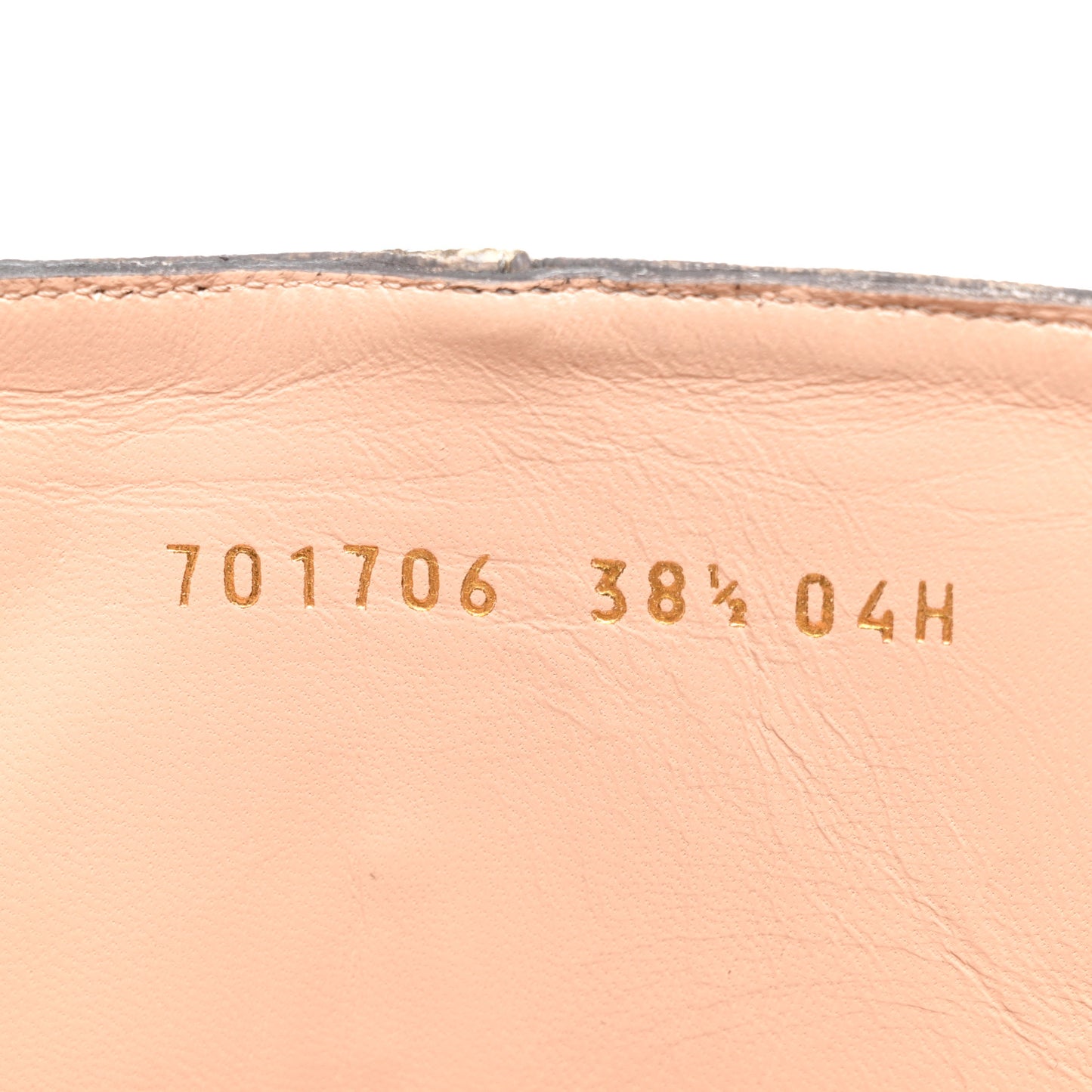 GG Supreme Monogram Malaga Kid Blondie 55mm Ankle Boots 38.5 Beige Ebony New Acero