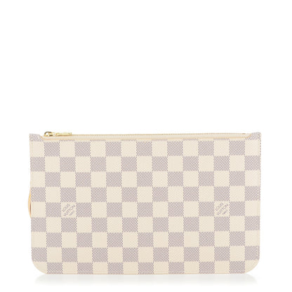 Louis Vuitton Damier Azur Neverfull MM GM Pochette 1 of 7