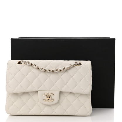 Chanel Caviar Quilted Small Double Flap White 13 of 13