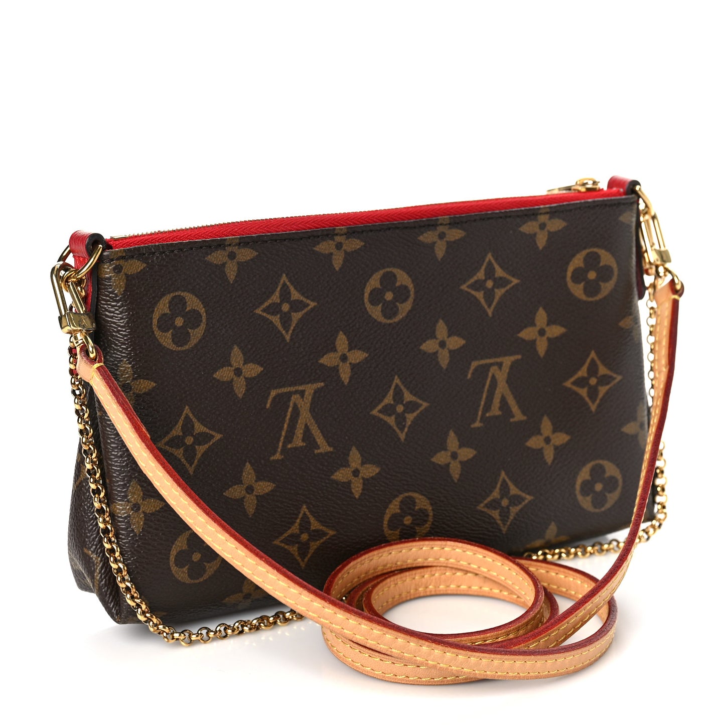 Monogram Pallas Clutch Cherry