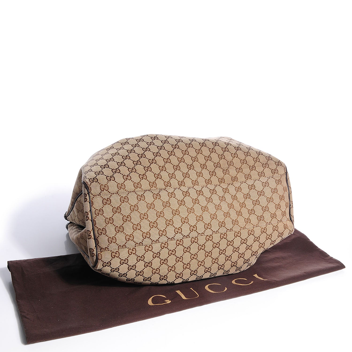 Gucci Monogram Large Sukey Tote Dark Brown 4 of 7