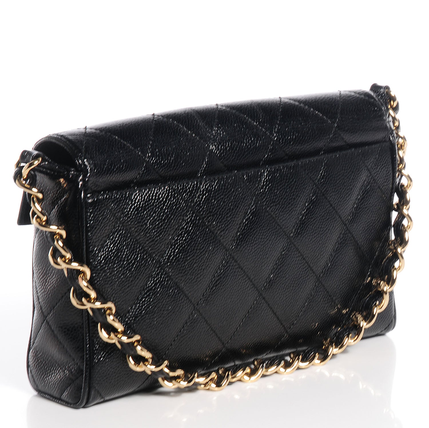 Chanel Caviar Quilted Medium Single Flap Black 3 of 8