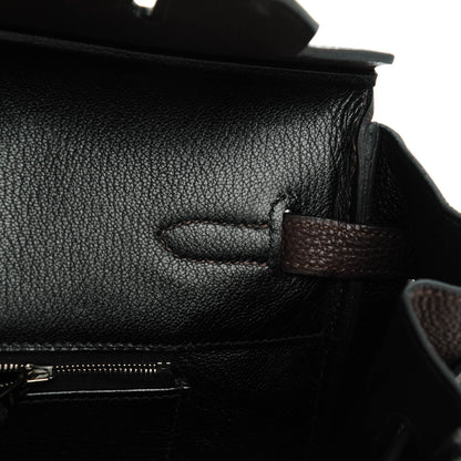 Hermes Togo Bi-Color Birkin 35 Chocolate Black 16 of 22