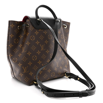 Louis Vuitton Monogram Montsouris PM Black 3 of 10