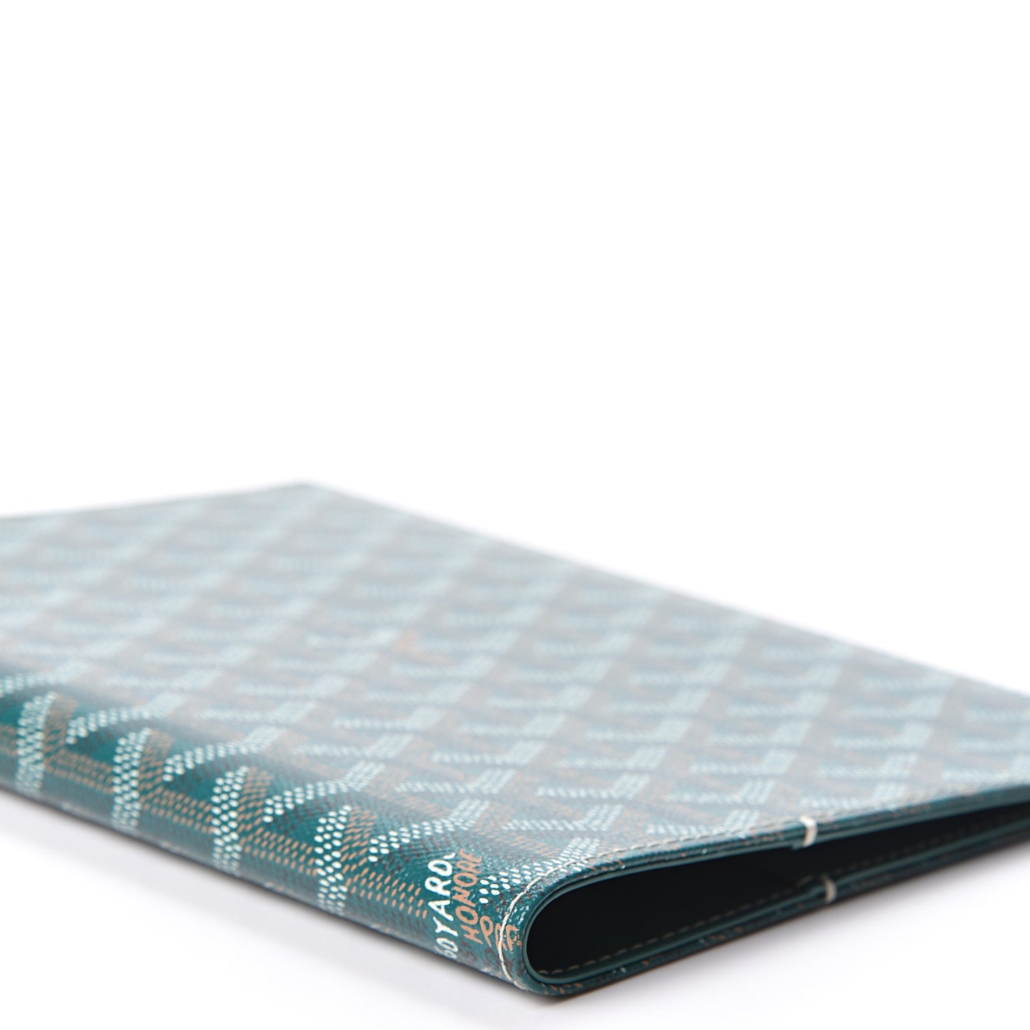 Goyardine Agenda Cover Green
