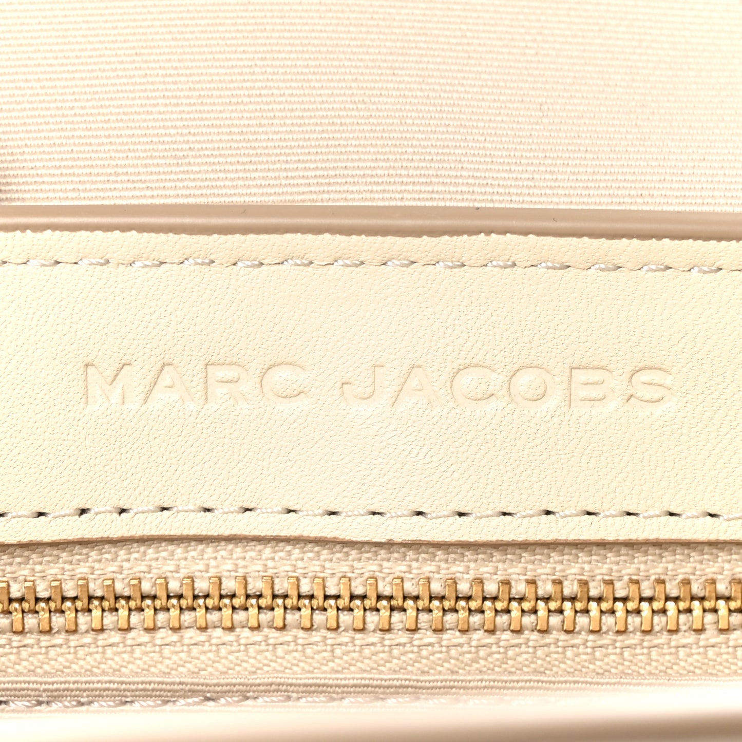 Calfskin Small The J Marc Saddle Cloud White