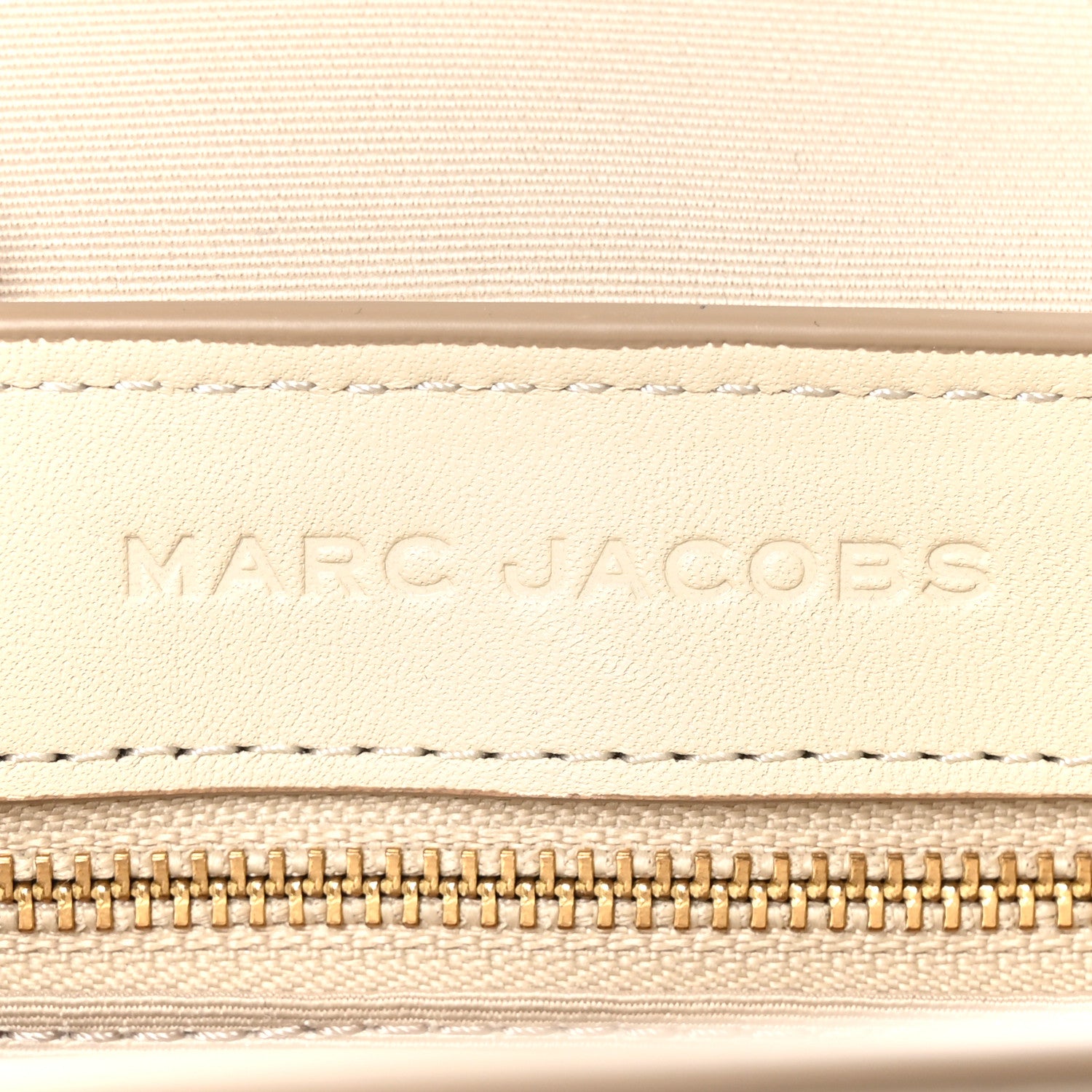 Marc Jacobs Calfskin Small The J Marc Saddle Cloud White 6 of 10