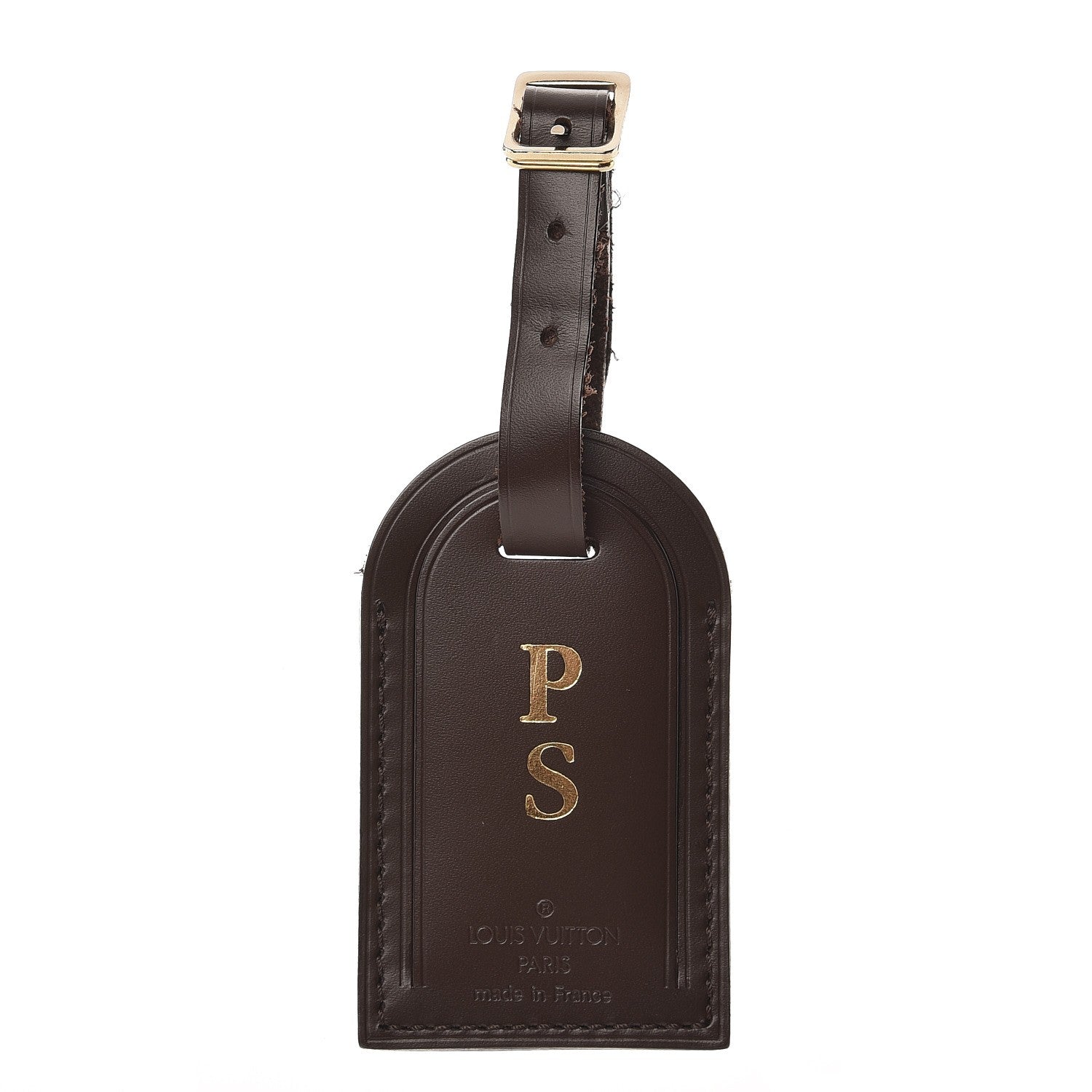 Louis Vuitton Calfskin Luggage Tag Ebene 1 of 2