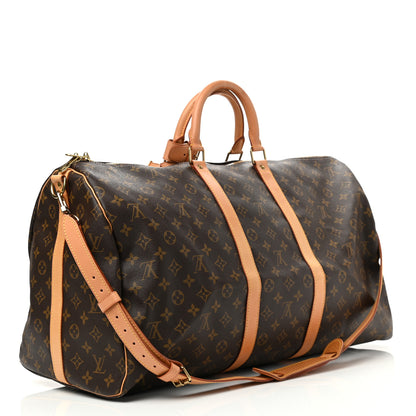 Louis Vuitton Monogram Keepall Bandouliere 55 3 of 15