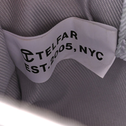 Telfar Metallic Vegan Leather Small Shopping Bag Silver 7 of 10