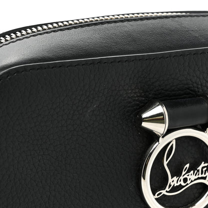 Christian Louboutin Empire Calfskin Mini Rubylou Crossbody Black Red 12 of 14