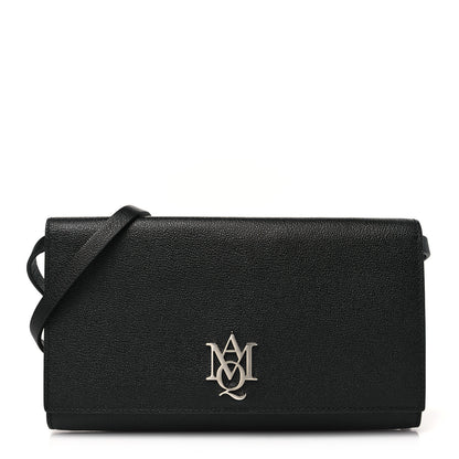 Alexander McQueen Calfskin Insignia Pouch Black 1 of 9
