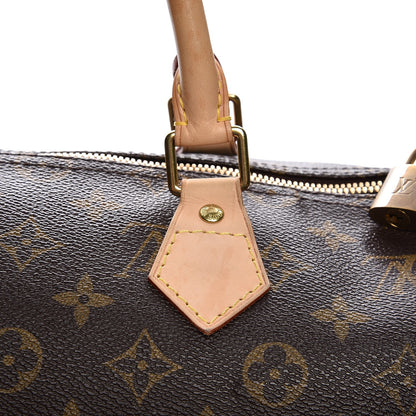 Louis Vuitton Monogram Speedy Bandouliere 35 10 of 18