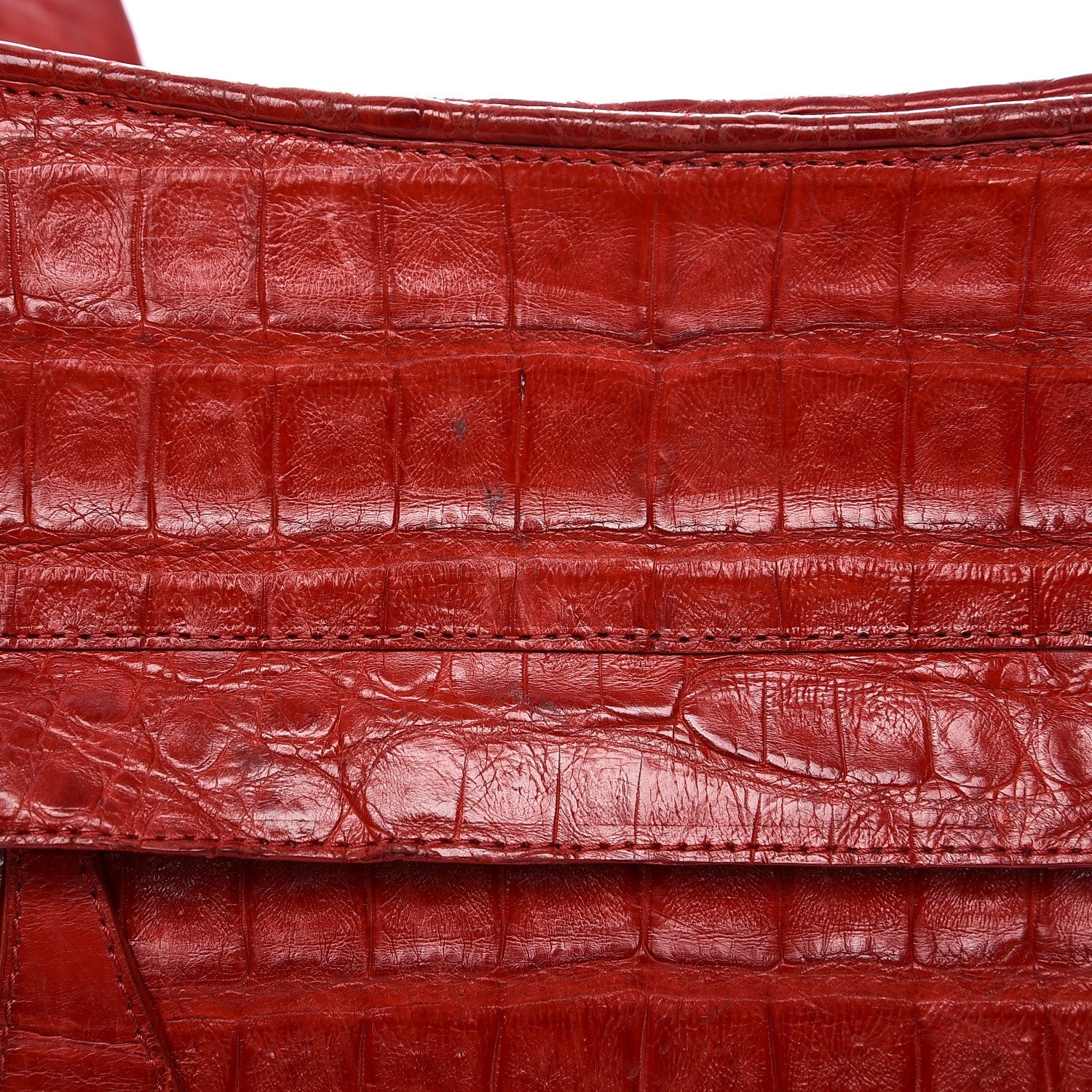 Nancy Gonzalez Crocodile Crossbody Bag Red 15 of 16