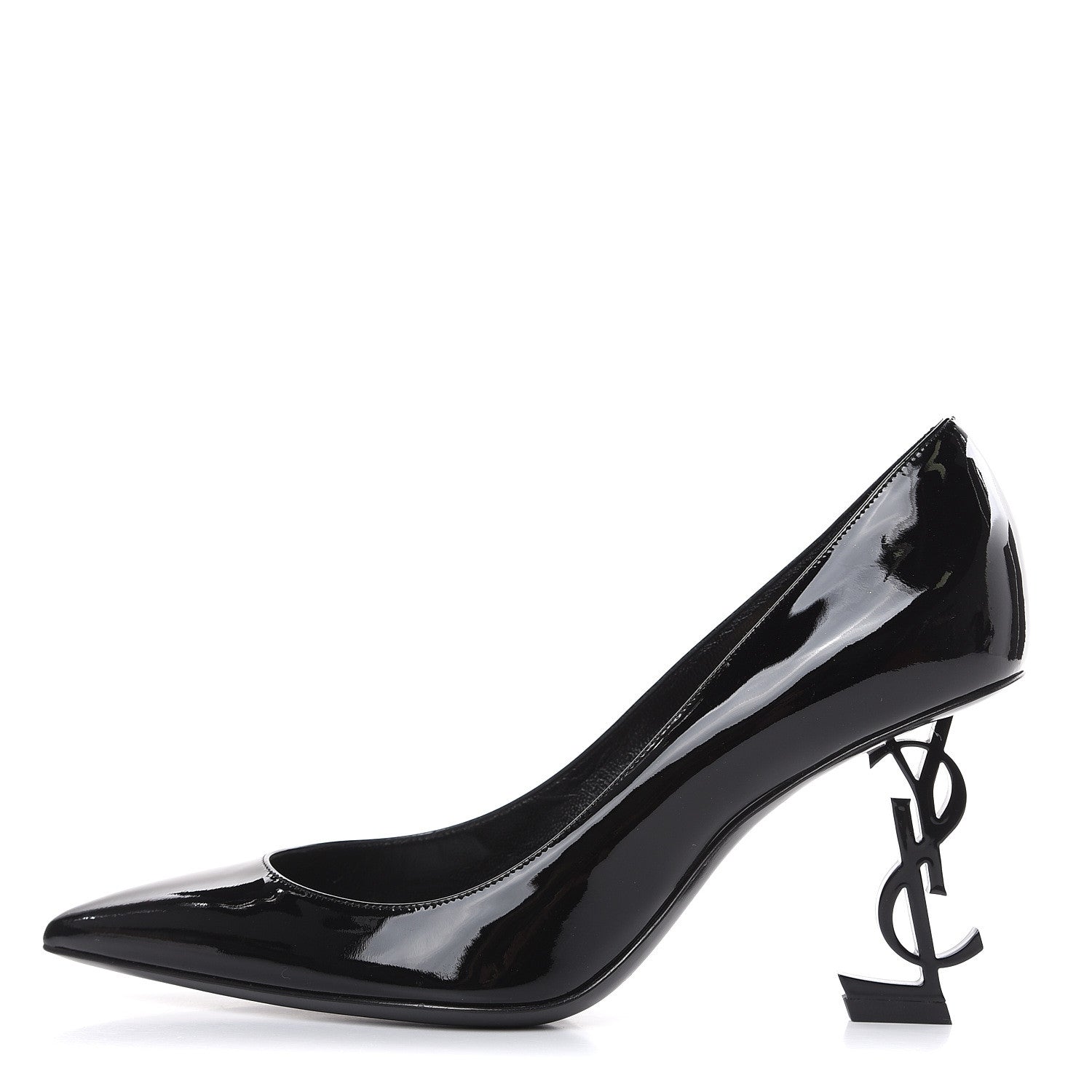 Saint Laurent Patent Opyum 85 Pumps 36 Black 1 of 9