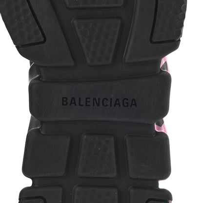Balenciaga Recycled Knit Womens Speed Graffiti Sneakers 39 Black Pink 6 of 10