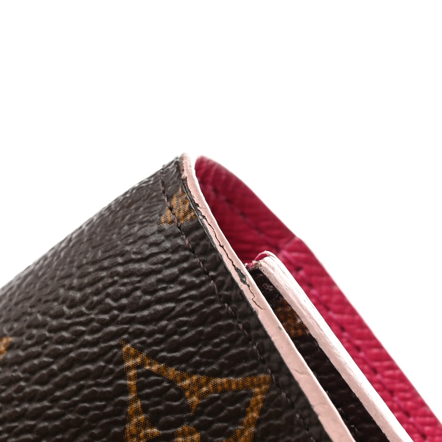 Louis Vuitton Monogram Bloom Flower Emilie Wallet Fuchsia 9 of 11