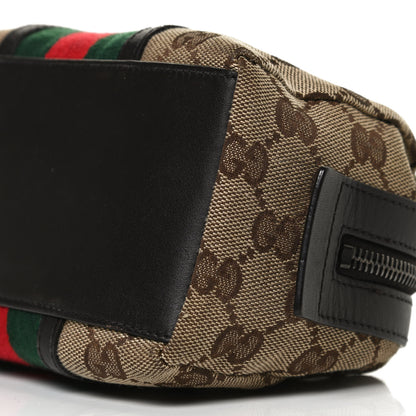 Gucci Monogram Web Small Cosmetic Case Dark Brown 9 of 11