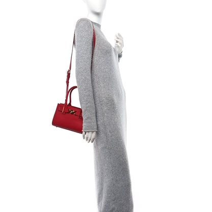 Versace Calfskin Small Medusa '95 Tote Bag Red 2 of 10