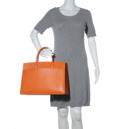 Hermes Courchevel Whitebus 40 Orange 2 of 10