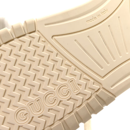 Gucci GG Supreme Monogram Mens Re-Web Sneakers 8.5 White 7 of 9
