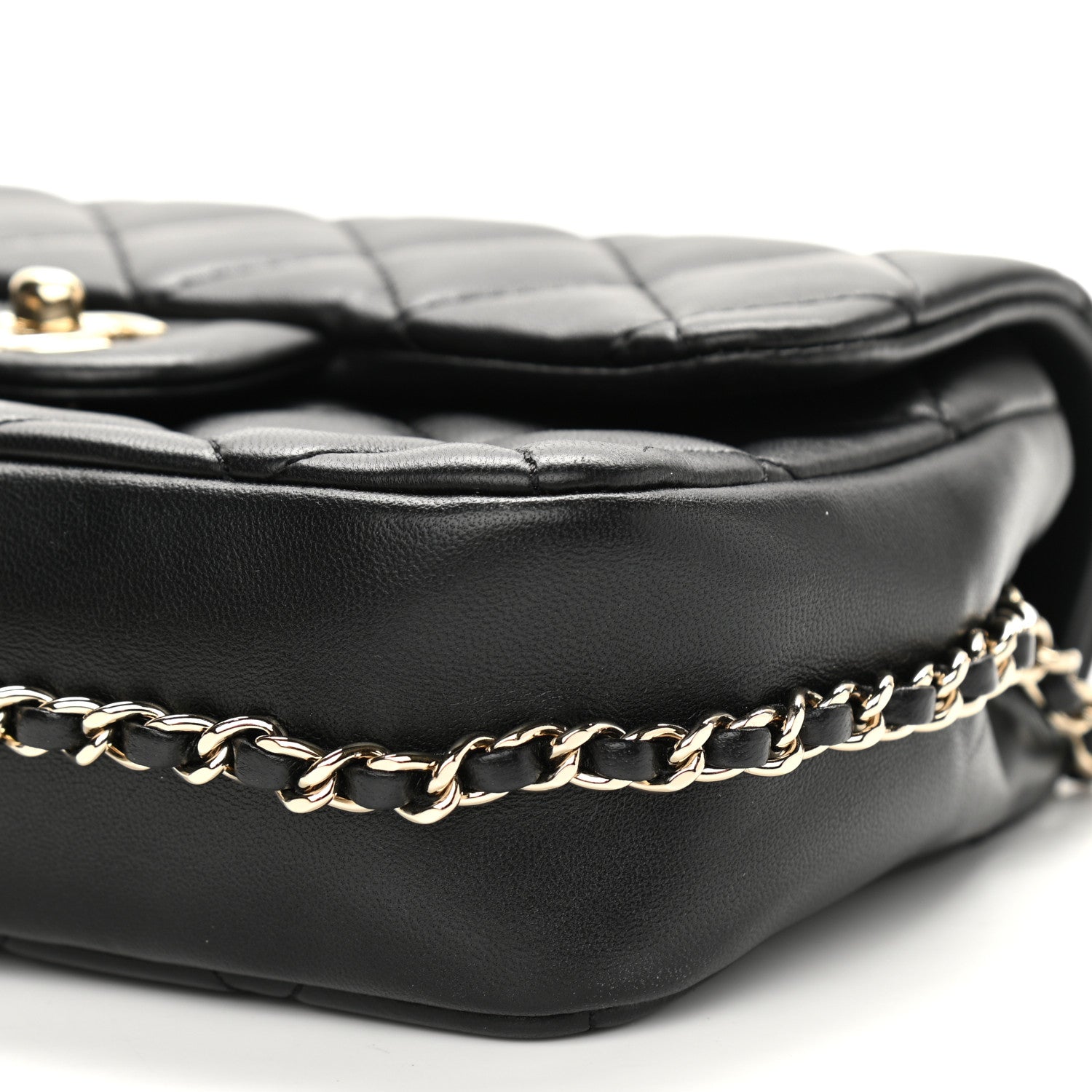 Chanel Lambskin Quilted Small My Precious Flap Black 11 of 12