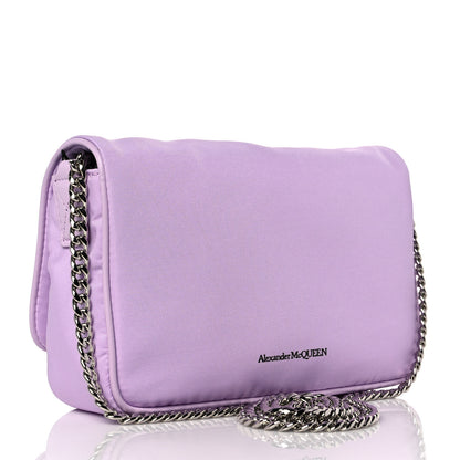 Alexander McQueen Nylon Skull Camera Crossbody Bag Lilac 2 of 10