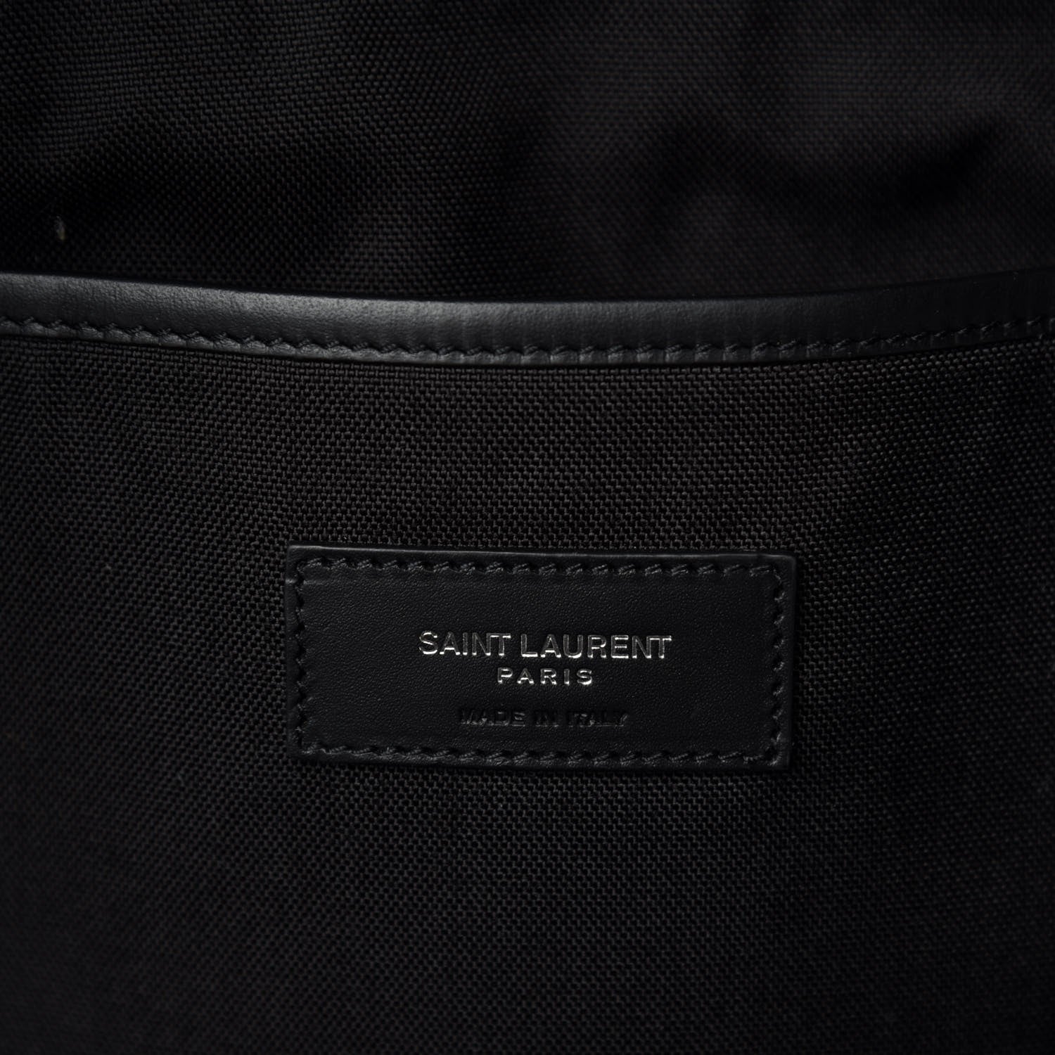 Saint Laurent Canvas SL Playing Cards City Backpack Black 8 of 10