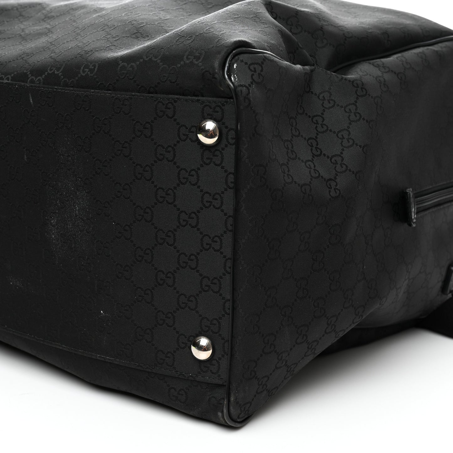Denim Monogram Large Duffle Black