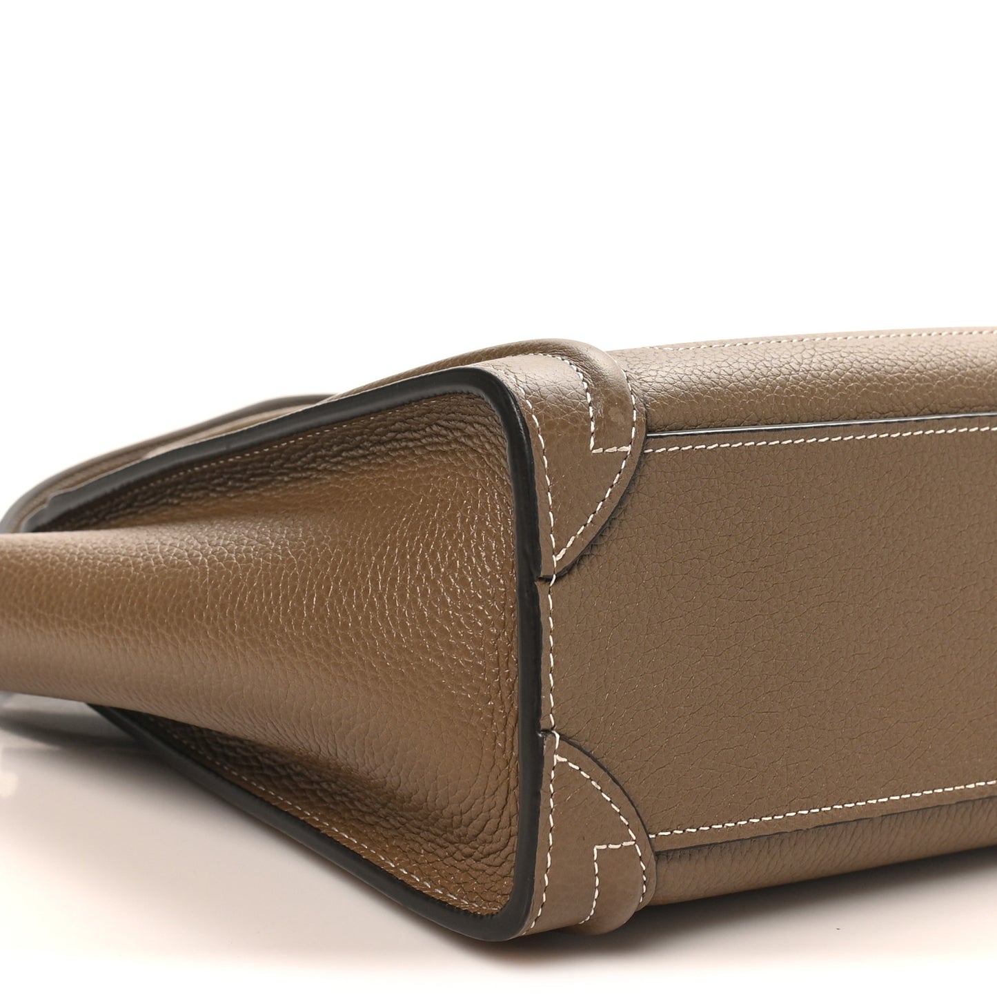 Drummed Calfskin Nano Luggage Souris
