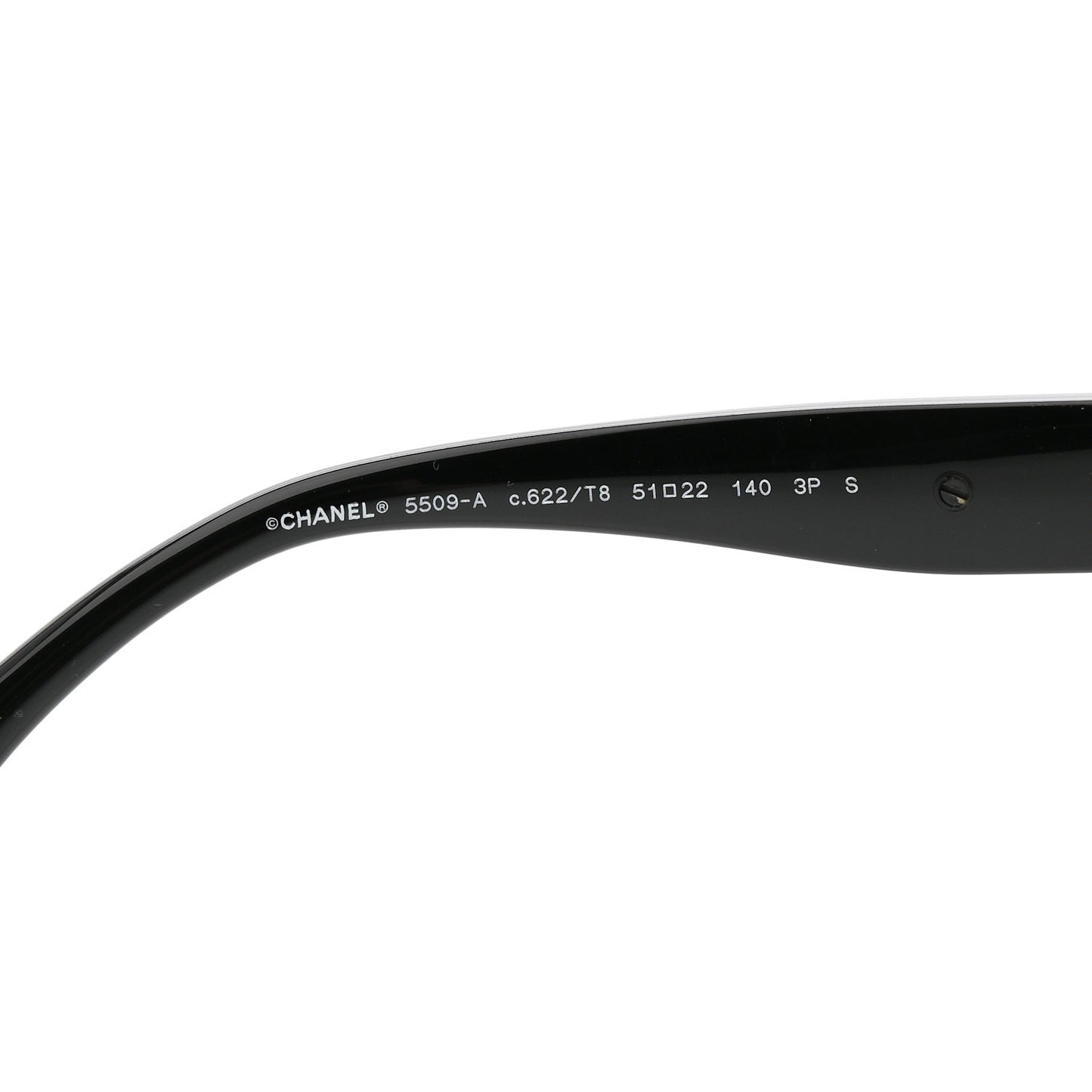 Acetate Square Sunglasses 5509-A Black