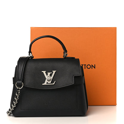 Louis Vuitton Calfskin Lockme Ever Mini Black 8 of 8