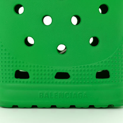 Balenciaga X CROCS Rubber Phone Holder with Strap Green 6 of 10