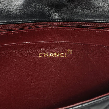 Chanel Lambskin XL Jumbo Flap Black 6 of 8