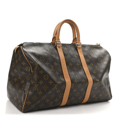 Louis Vuitton Monogram Keepall 45 2 of 9