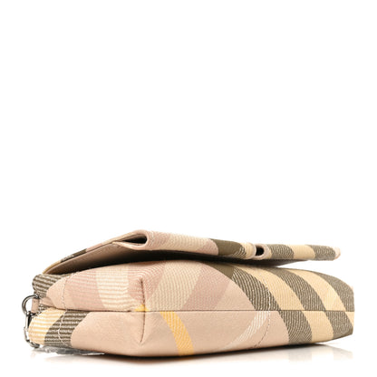 Burberry Jacquard Check Soft Snip Mini Chain Bag Teacup 4 of 9