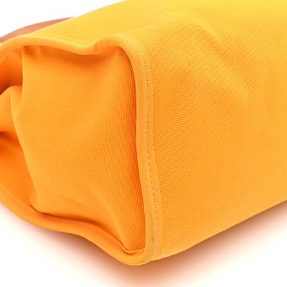 Hermes Vache Hunter Toile Herbag Zip 31 PM  Jaune D'Or 9 of 10