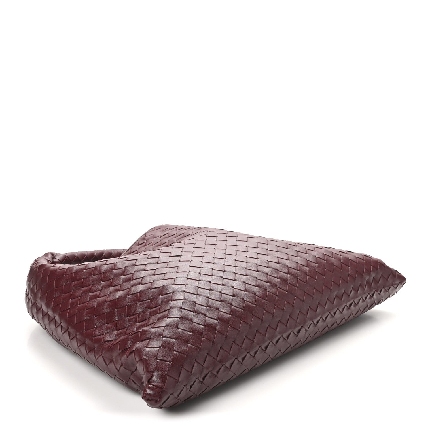 Bottega Veneta Calfskin Intrecciato Large Hop Barolo 4 of 9