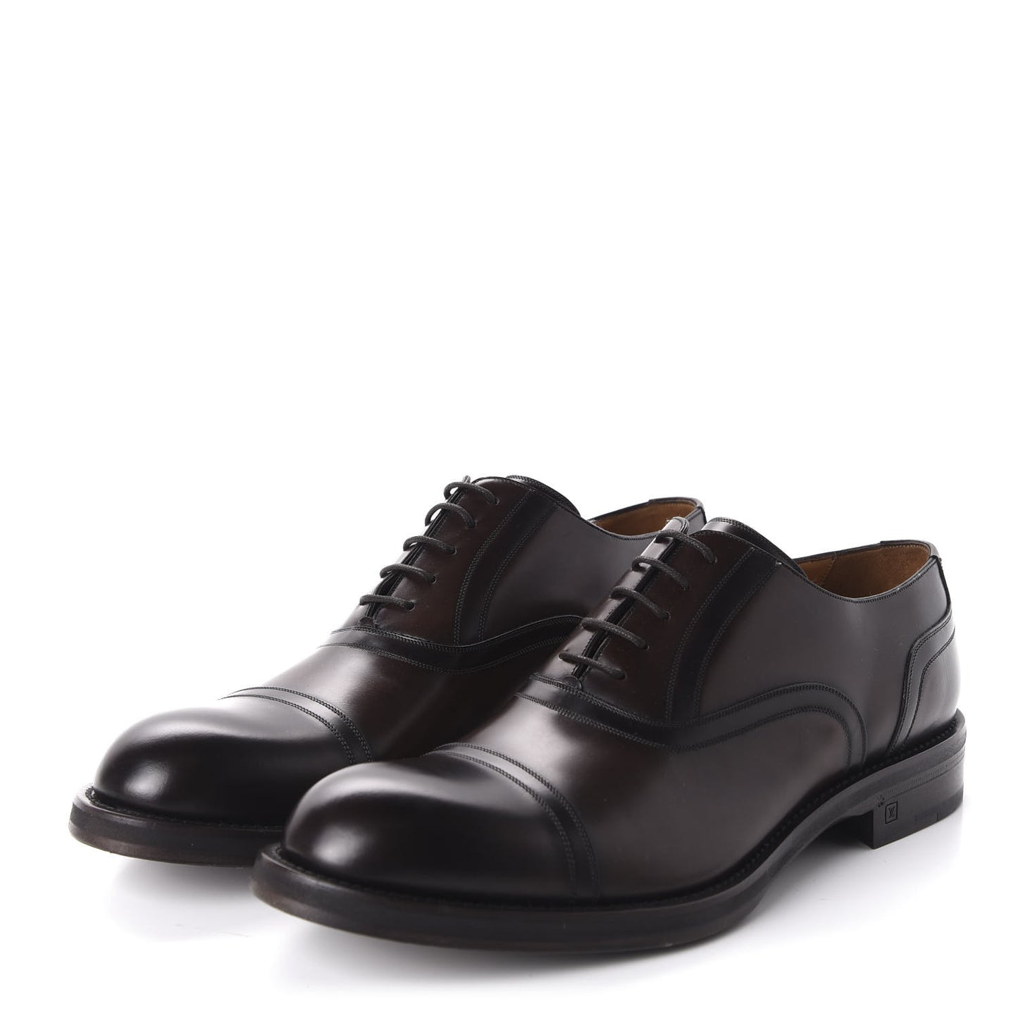 Calfskin Mens Oxfords 10.5 Brown