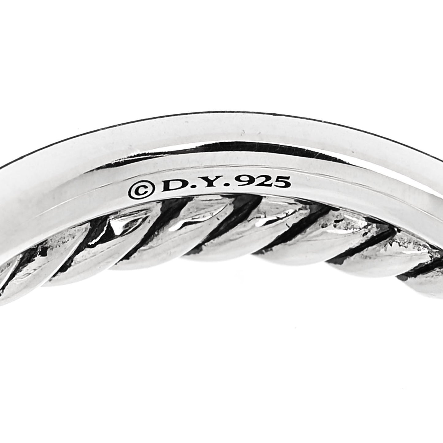 Sterling Silver Diamond Petite X Crossover Ring 49 5