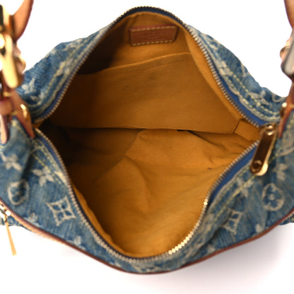 Louis Vuitton Monogram Denim Baggy PM Blue 5 of 8