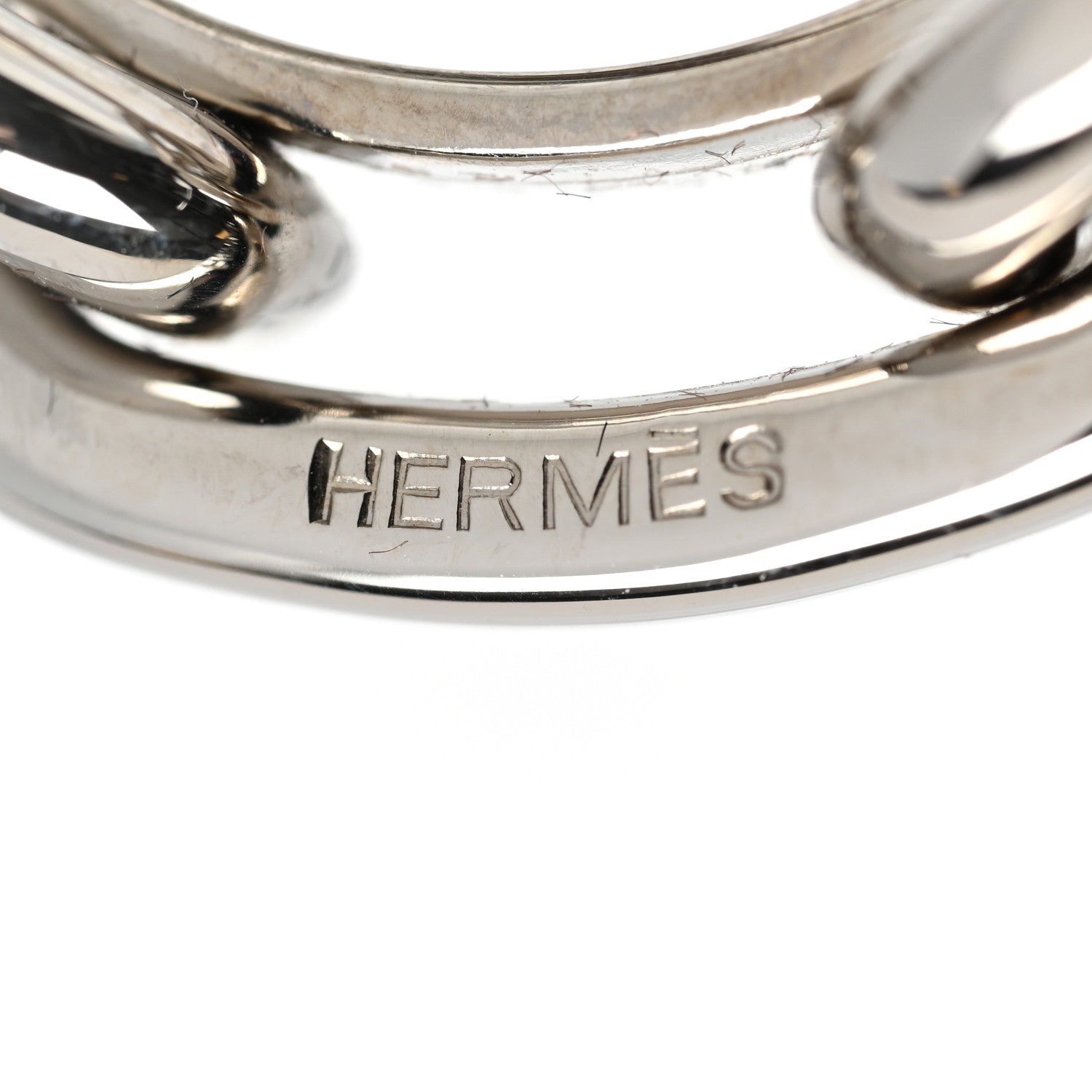 Hermes Palladium Regate Scarf Ring 6 of 7