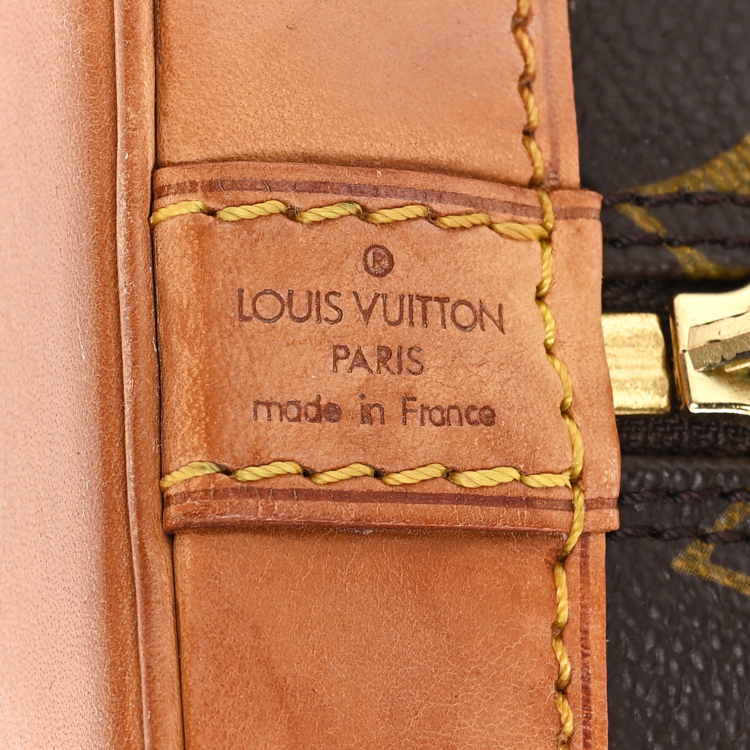 Louis Vuitton Monogram Alma PM 7 of 9