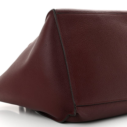 Celine Supple Grained Calfskin Small Big Bag Wine 9 of 13
